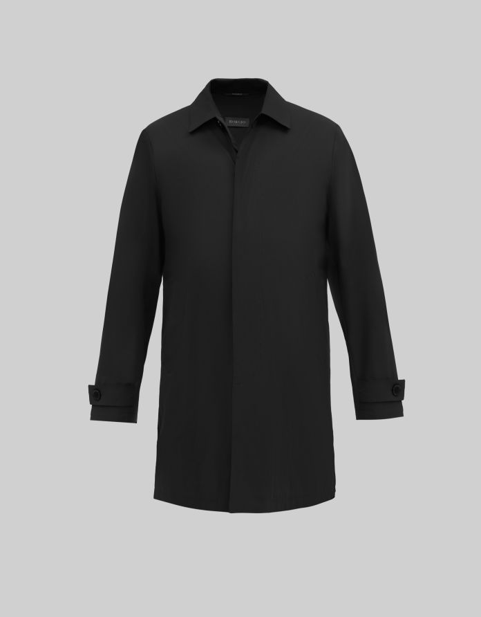 płaszcz przejściowy benevento czarny