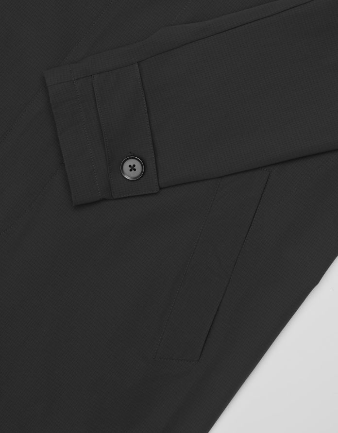 płaszcz przejściowy benevento czarny