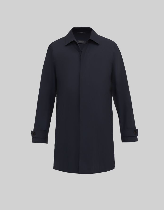 płaszcz przejściowy benevento granatowy