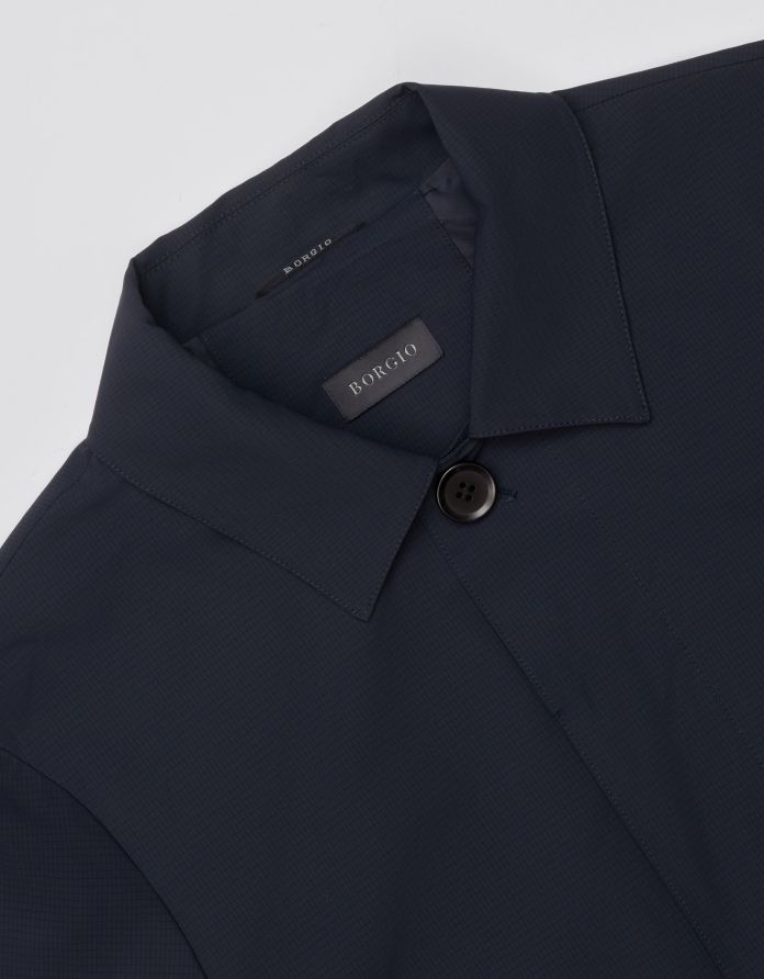 płaszcz przejściowy benevento granatowy