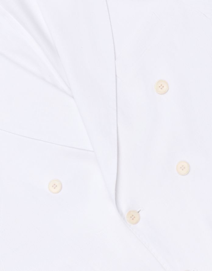 marynarka lniana linarolo II ecru slim fit