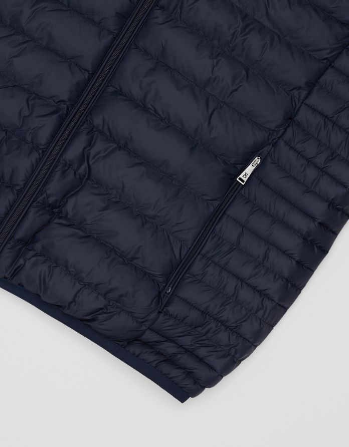 kamizelka pikowana vestone classic fit granatowa