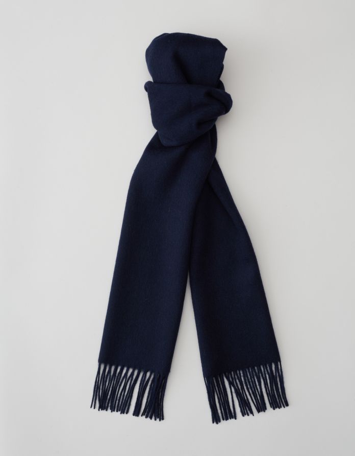 szalik wełniany lanadi granatowy