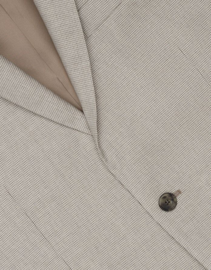 marynarka do zestawu teano szara slim fit