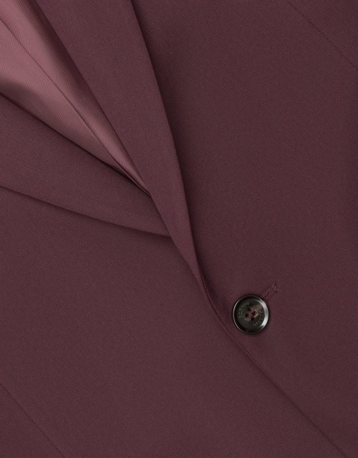 marynarka do zestawu lido bordowa slim fit