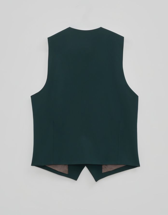 kamizelka do zestawu lido 01 slim fit zielona