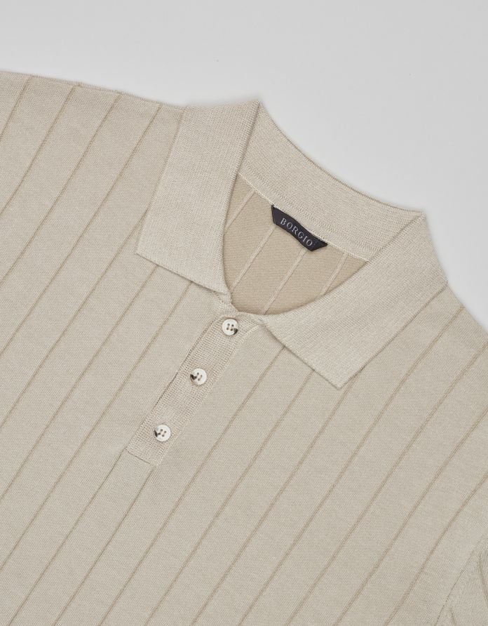 koszulka polo pastena ecru