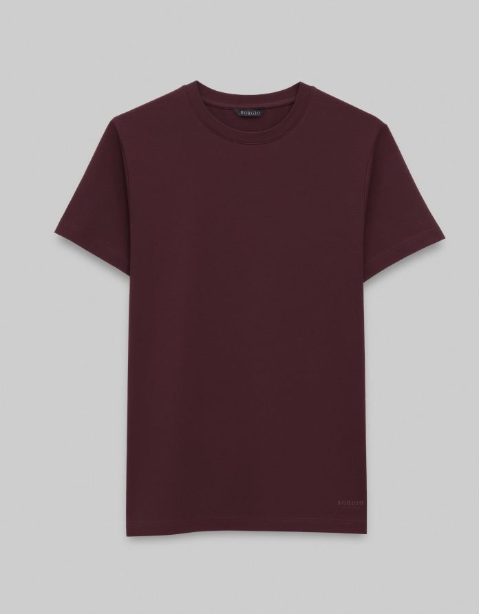 t shirt covo bordowy