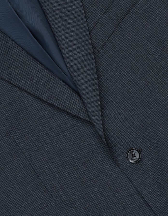 marynarka do zestawu varese granatowa slim fit