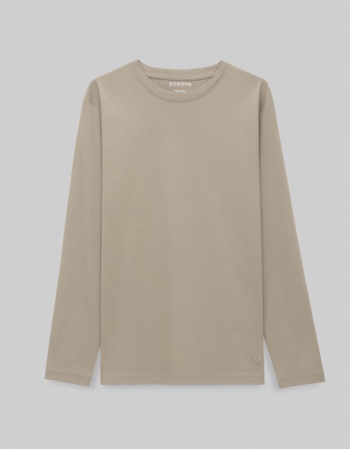 longsleeve milazzo greige (gi)