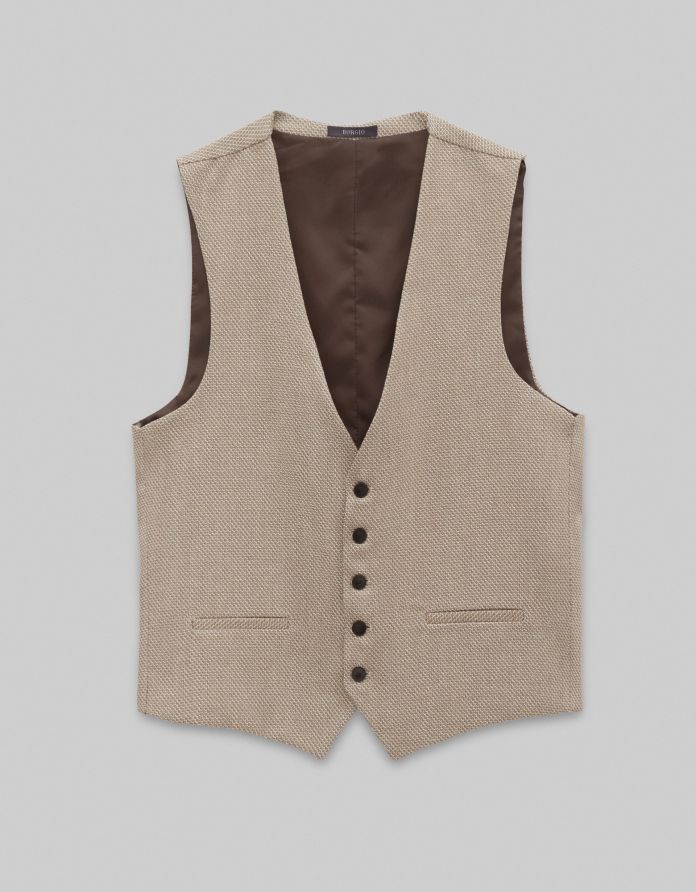 kamizelka platania slim fit khaki