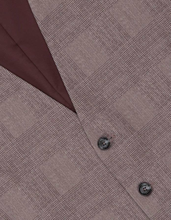 kamizelka do zestawu lodi slim fit fioletowa