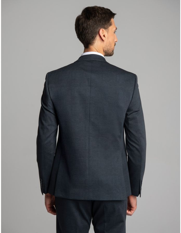 marynarka do zestawu lodi granatowa slim fit