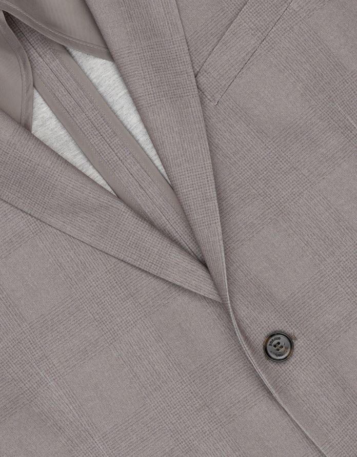 marynarka do zestawu lodi greige slim fit