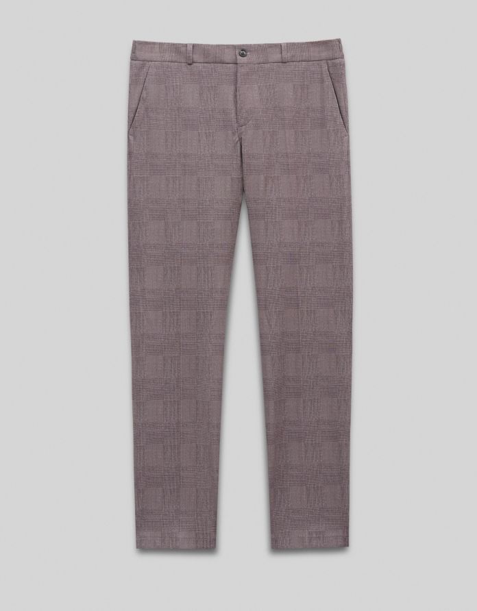 spodnie classic do zestawu lodi fioletowe slim fit