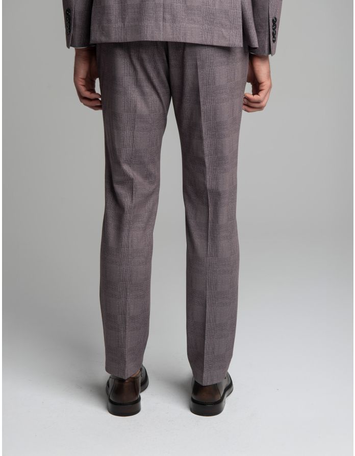 spodnie classic do zestawu lodi fioletowe slim fit