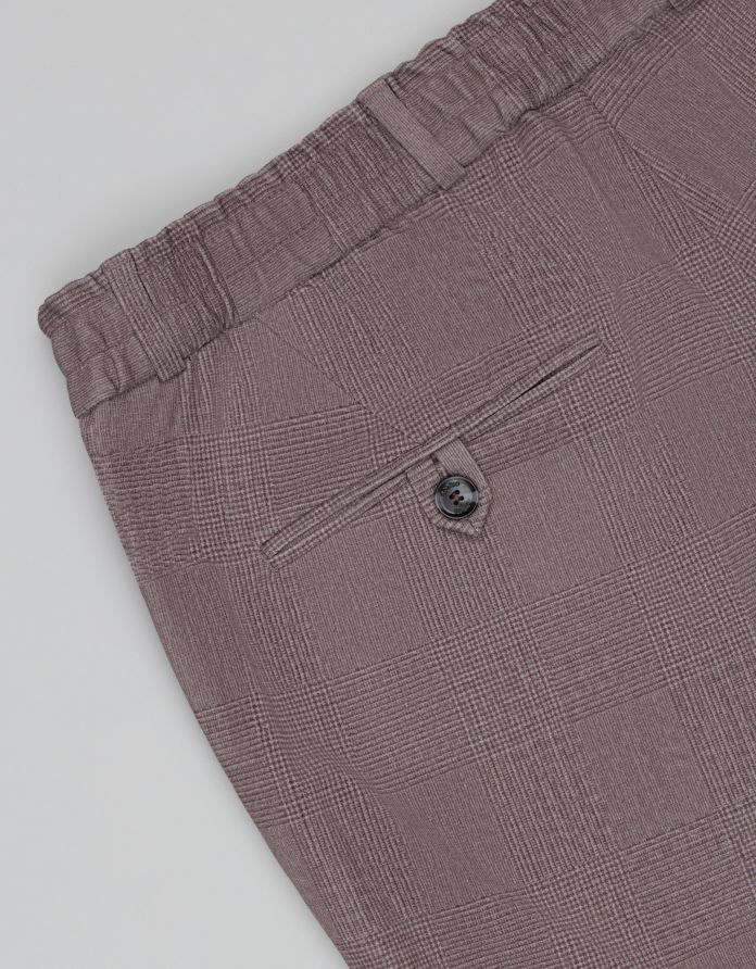 spodnie classic do zestawu lodi fioletowe slim fit