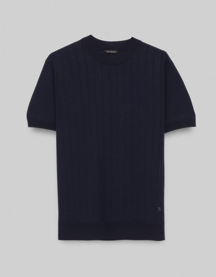 t shirt telve granatowy