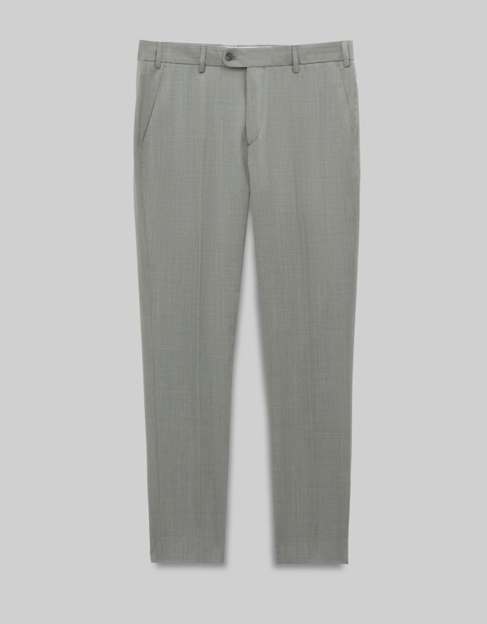 Spodnie classic do zestawu Zignago zielone slim fit +