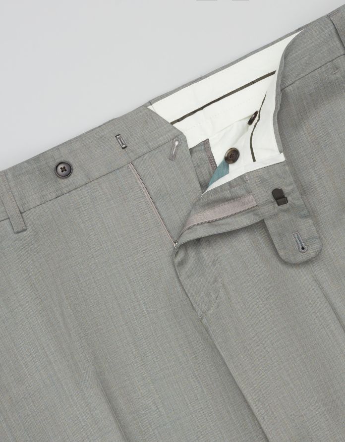 Spodnie classic do zestawu Zignago zielone slim fit +