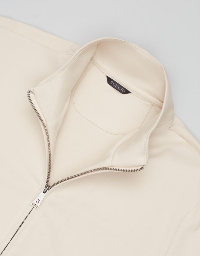 Bluza dresowa bisenti beżowa (bz1)