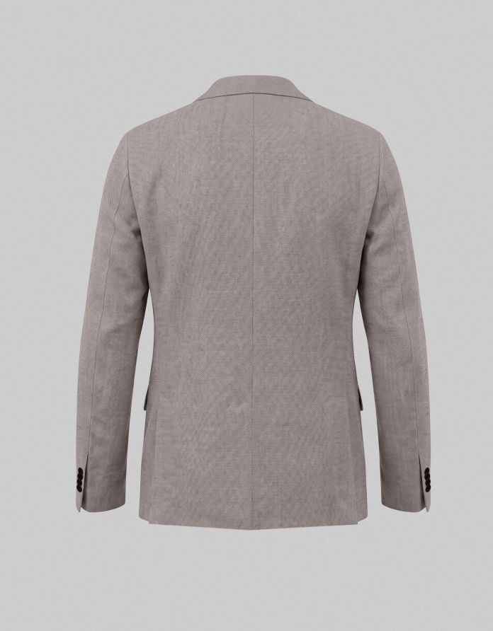 marynarka do zestawu assoro beżowa slim fit