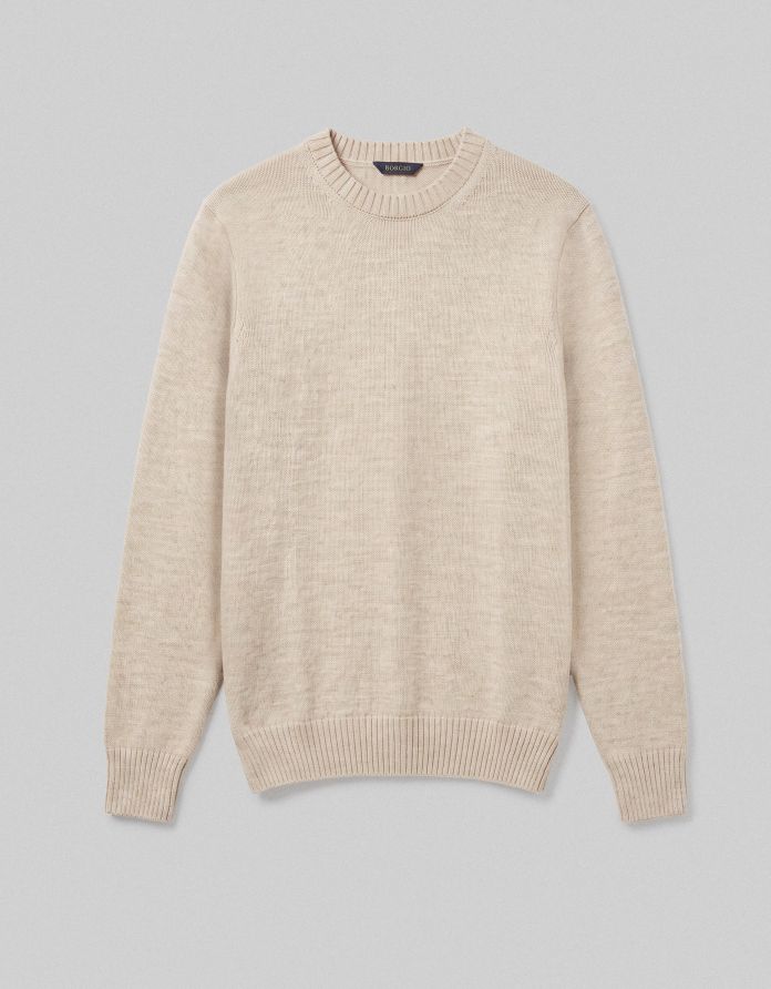sweter staranzano o-neck ecru