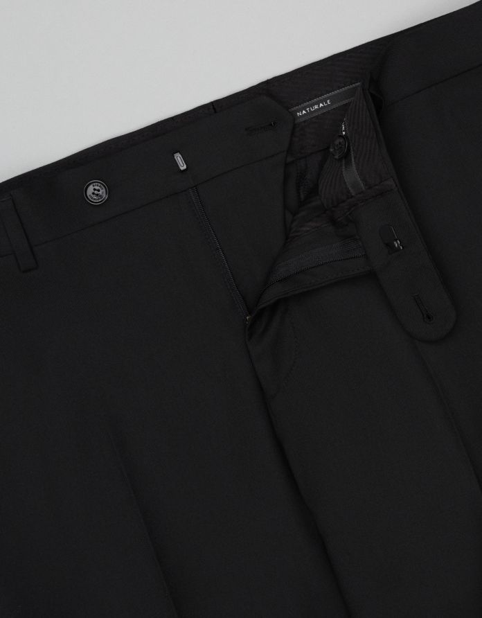 spodnie classic do zestawu forino czarne slim fit +