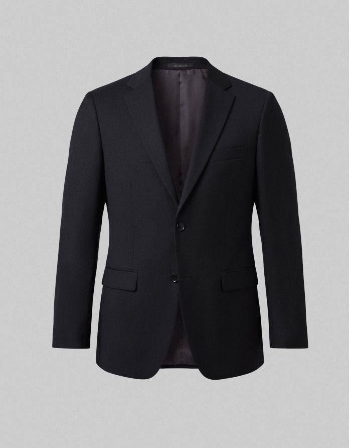 marynarka do zestawu forino czarna slim fit