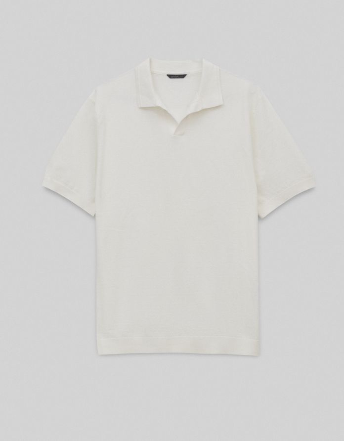 koszulka polo provaglio biała (b1)