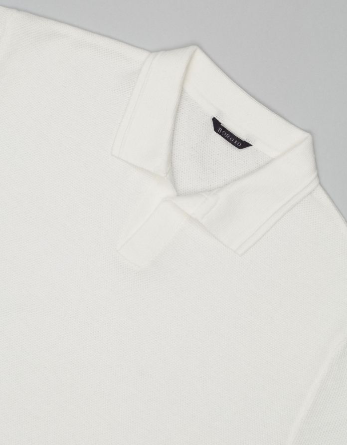 koszulka polo provaglio biała (b1)