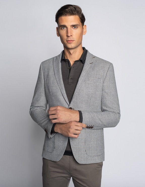 Marynarka i koszulka polo 